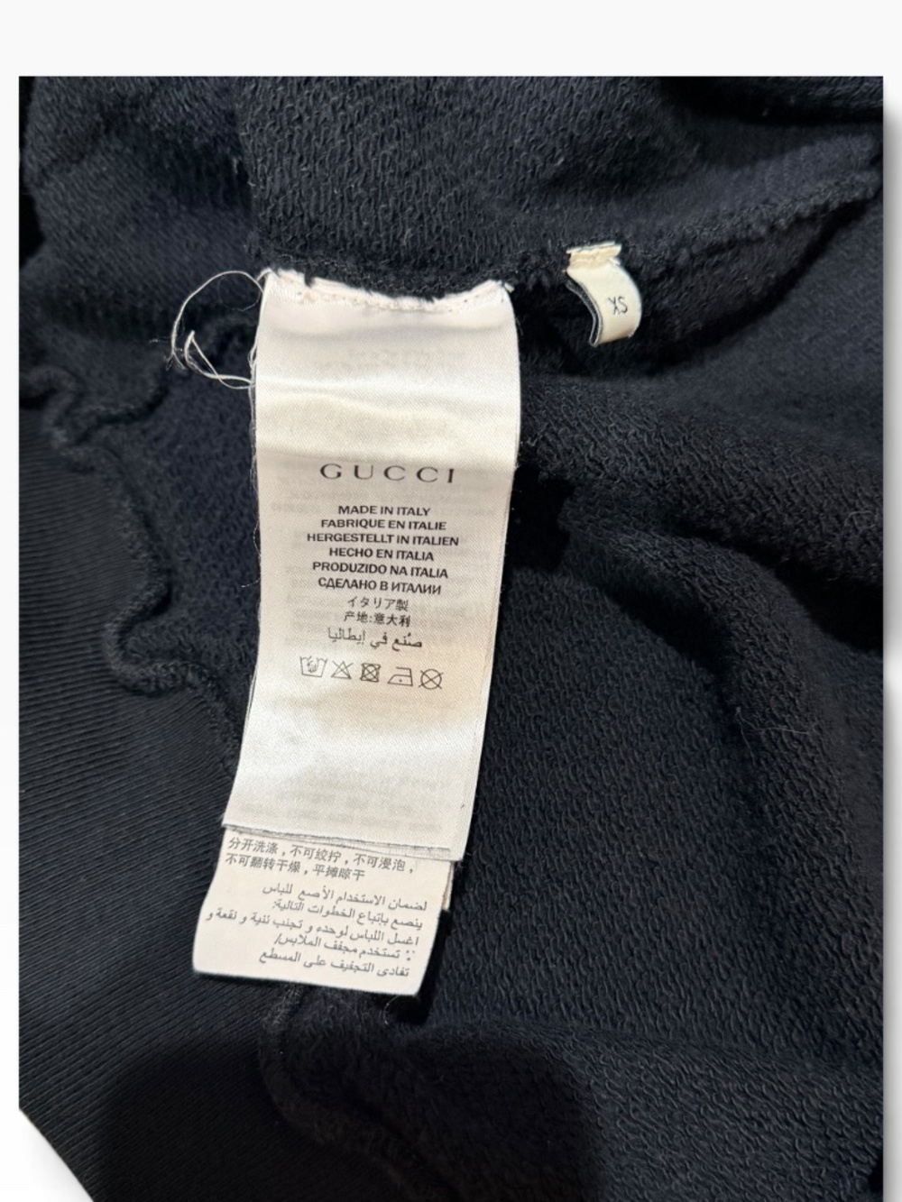 Gucci Hooded Spiritismo Bejewelled Sweatshirt Women's Size XS EUC Authentic - Picture 4 of 7